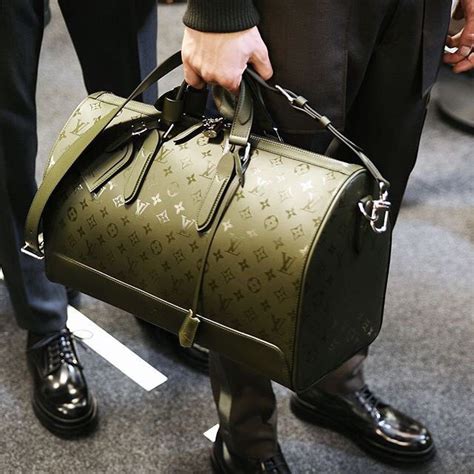 olive green louis vuitton bag|louis vuitton green duffle bag.